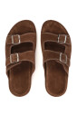 bruine-slides-met-gespen