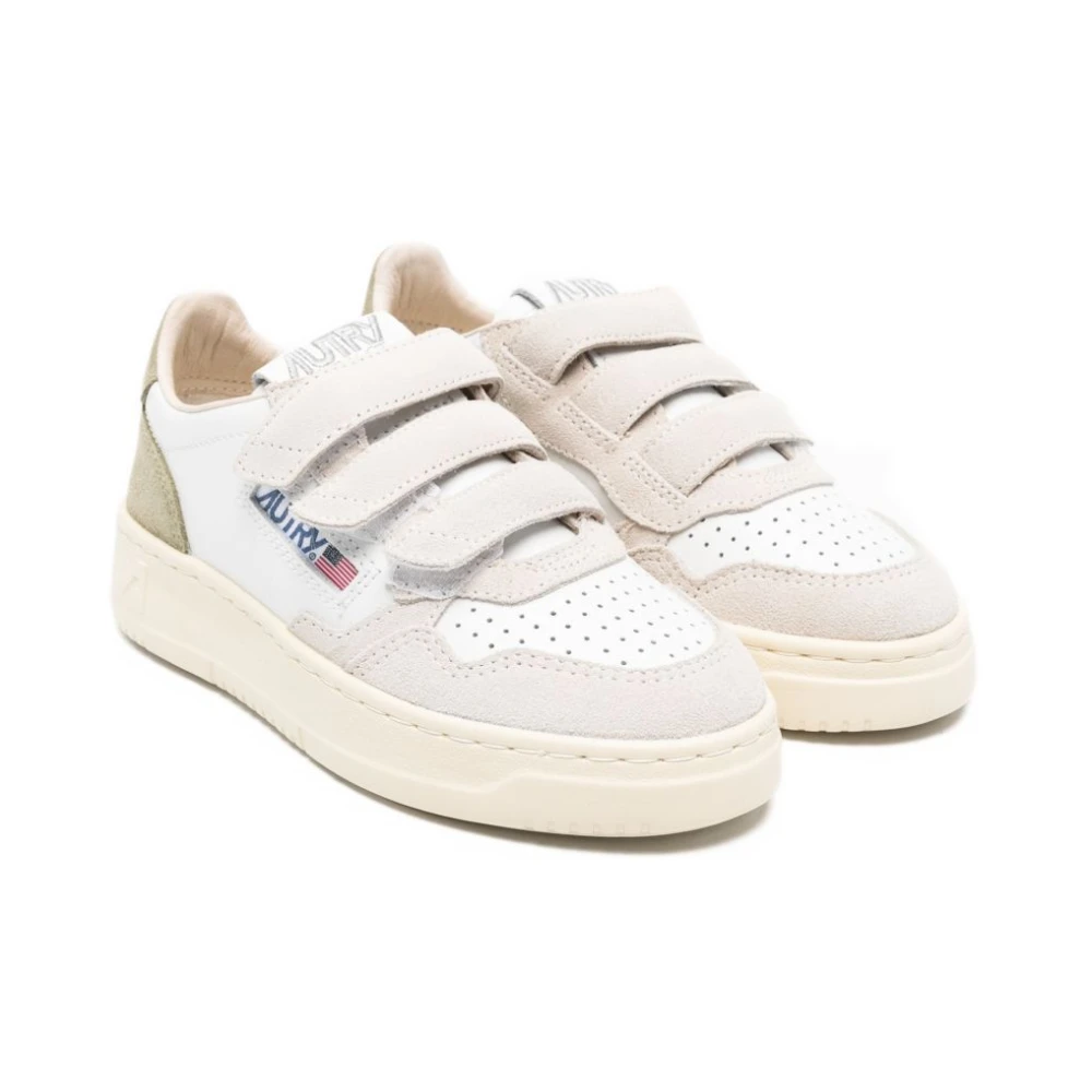 Autry Beige Medalist Sneaker - Male - Kids Sneakers - 34 Eu - Kids