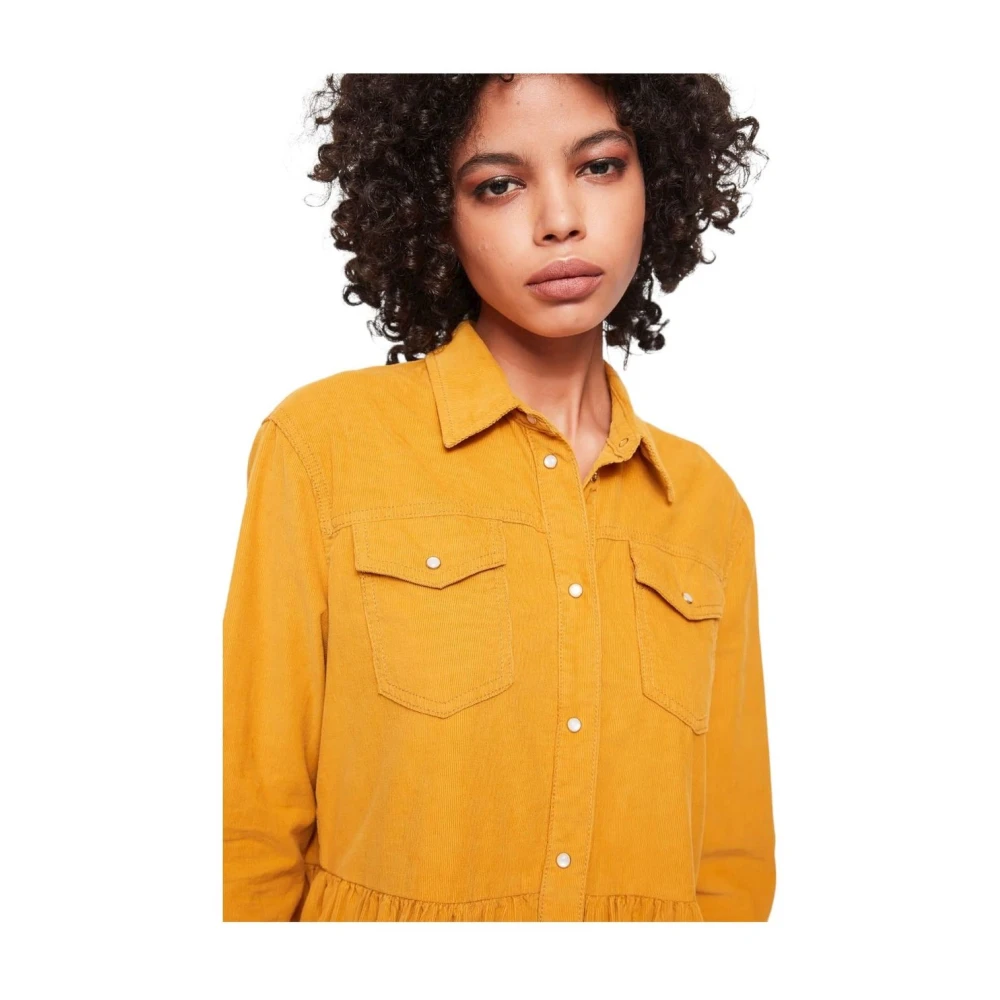 Gaudi Knielange Jurk Orange Dames