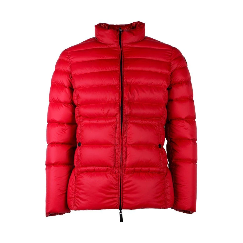 Centogrammi Omkeerbare nylon jas met eendendons Red Dames