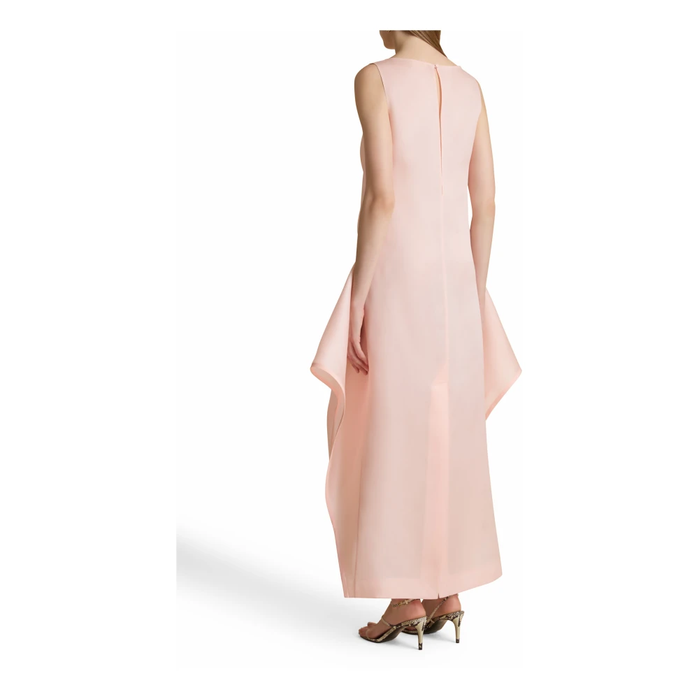 Khaite Roze Jurk met Sweetheart Neckline Pink Dames