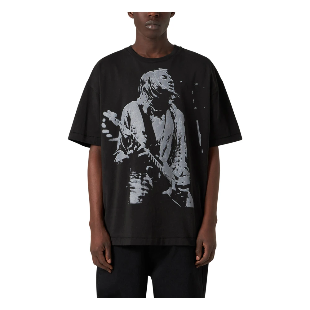 1989 Studio Korte mouwen ronde hals T-shirt Black Heren