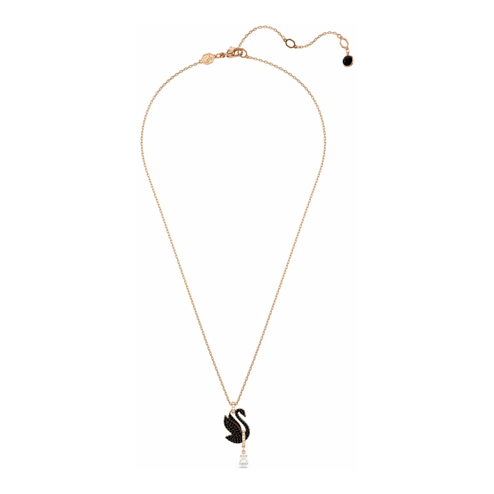 Swarovski Damen Weiß 5678045 Schwan Schwan Schwarzer Halskette - Bild 2
