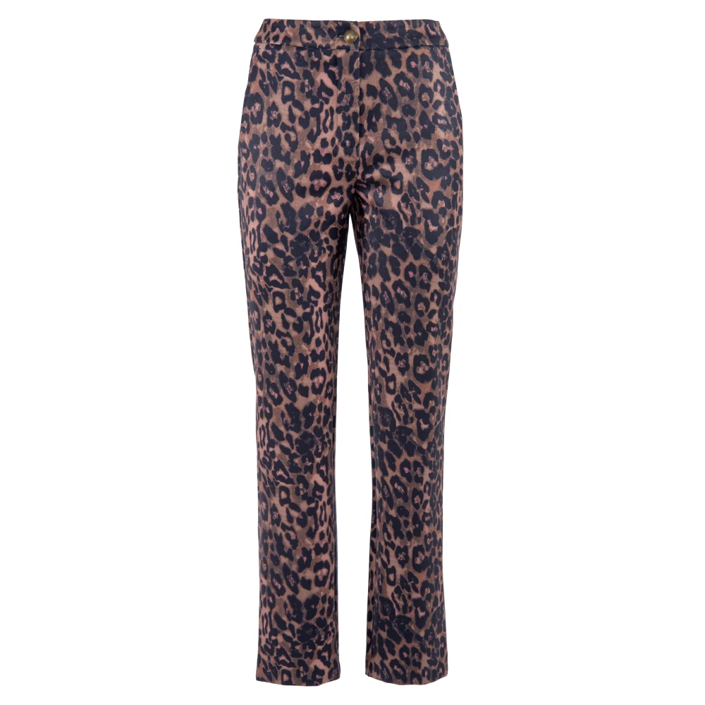 Nenette Elegante Broeken Brown Dames