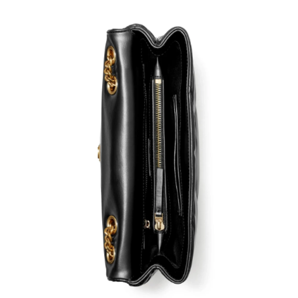 TORY BURCH Zwarte Diamantquilted Schoudertas Black Dames