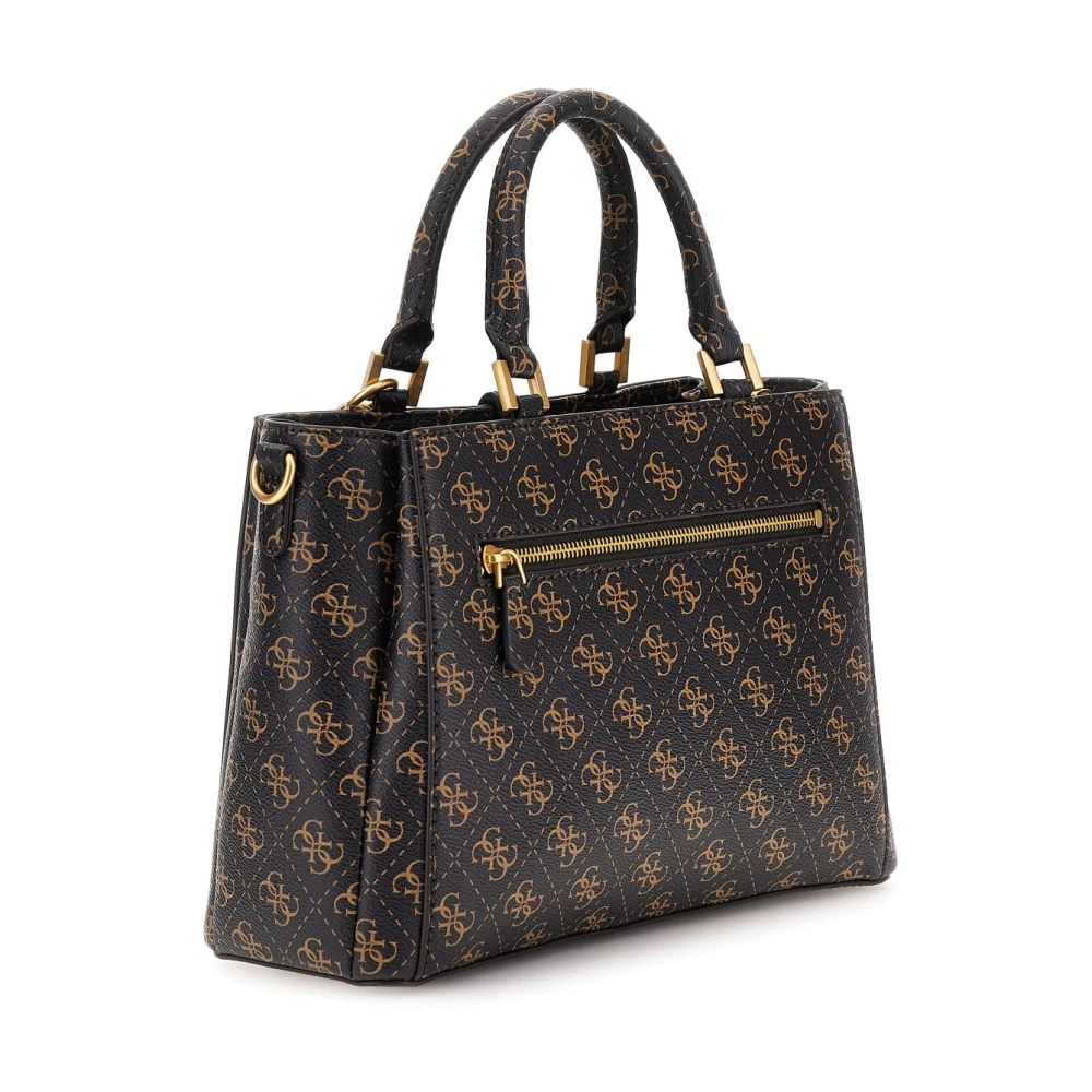 Guess G James Logo Girlfriend Schoudertas Brown Dames
