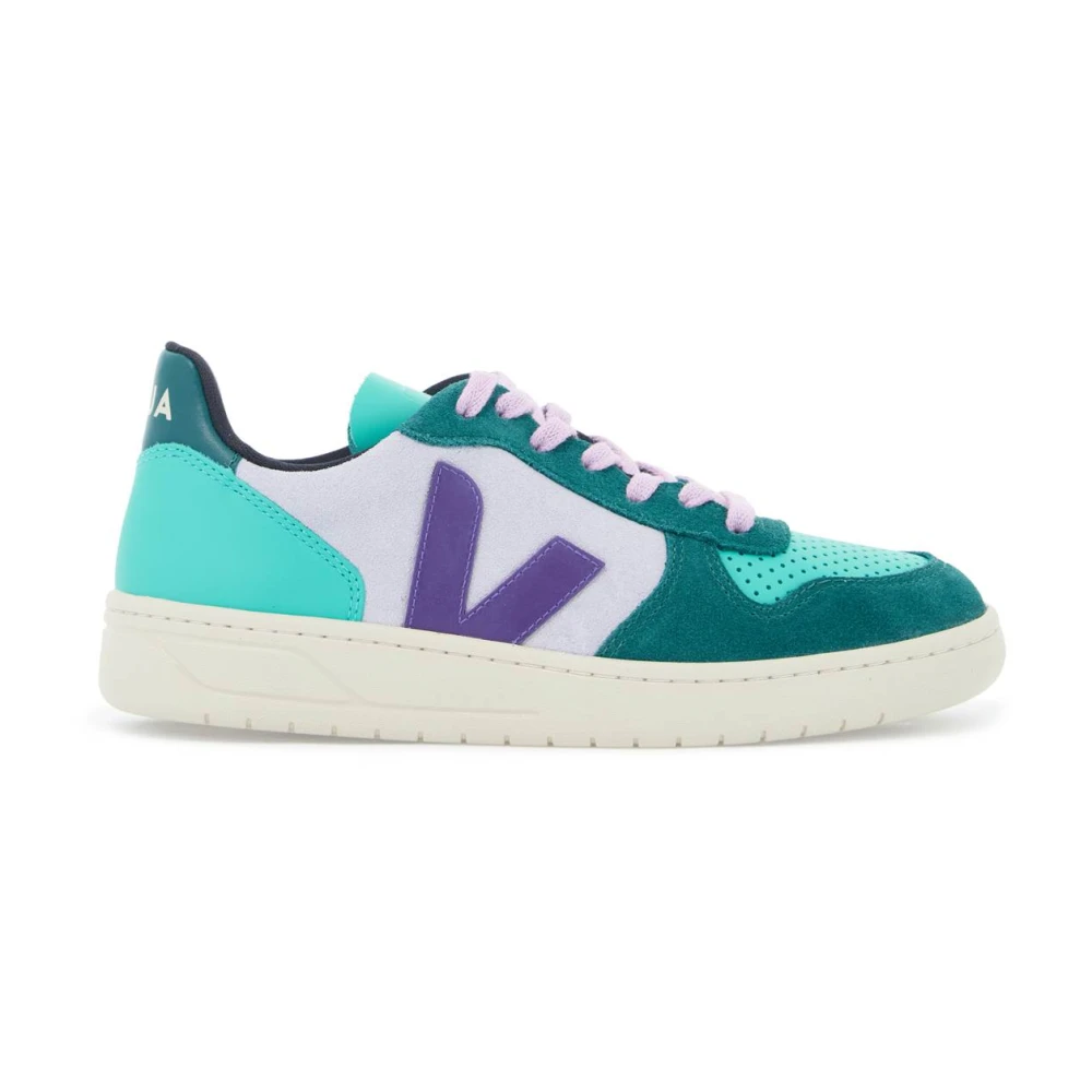 Veja Women's Multicolor Chromefree Leather Trainers With Rubber Sole