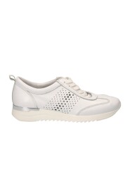 white casual closed shoes