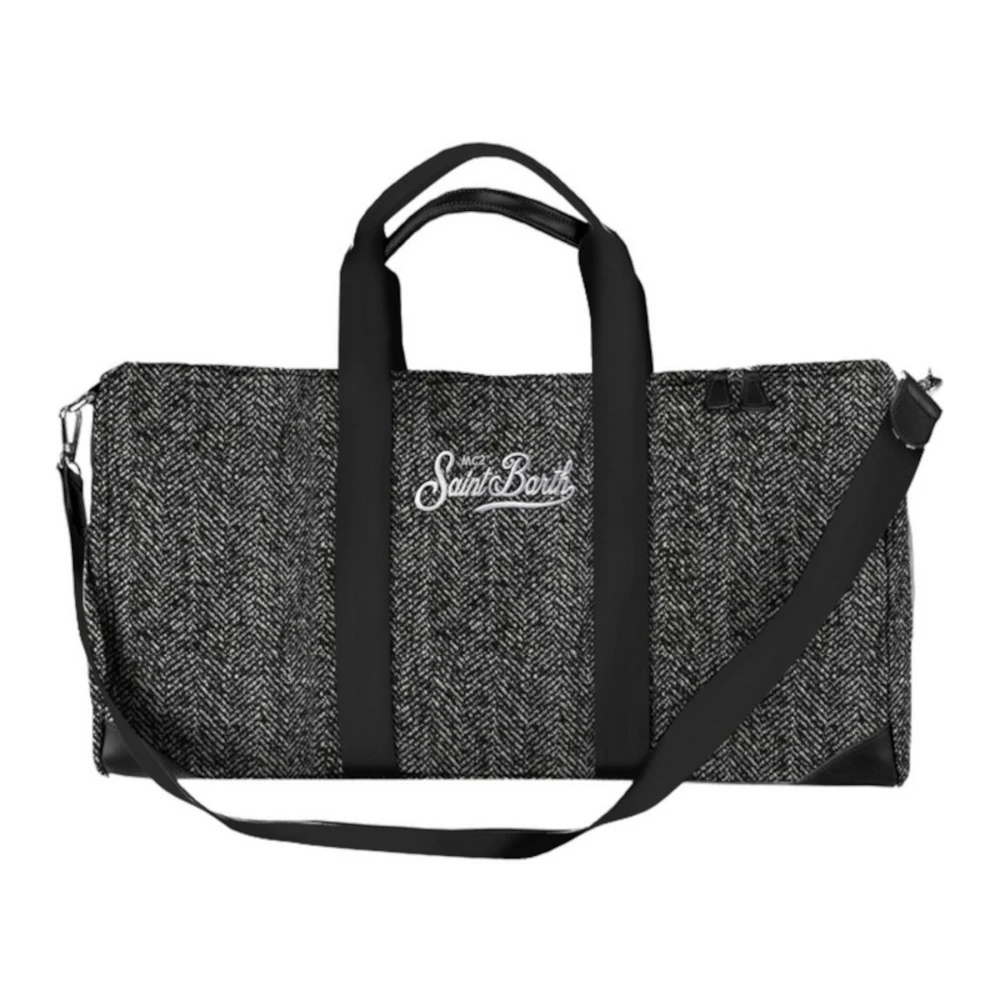 MC2 Saint Barth Zwarte tassen voor stijlvolle outfits Black Heren