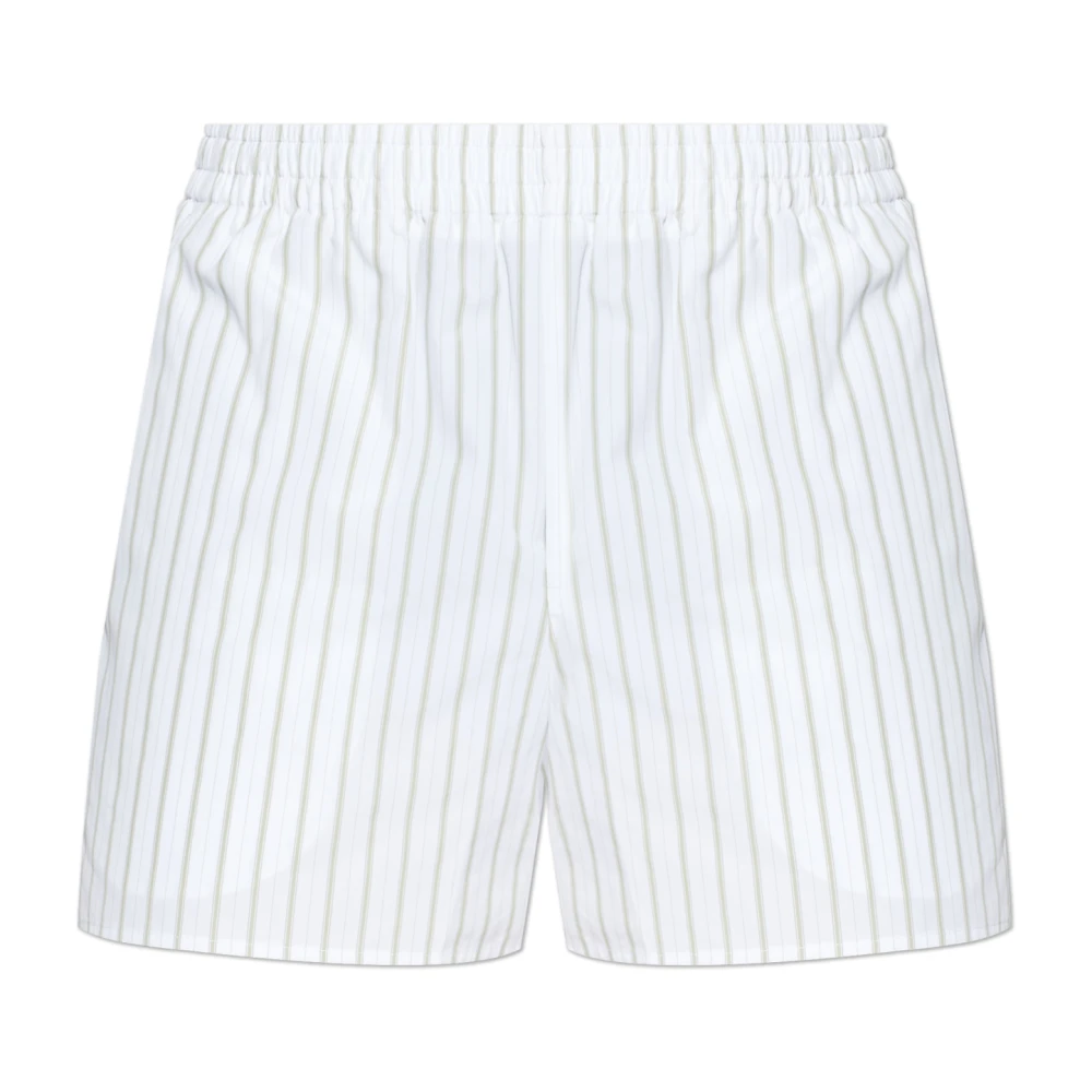 Ami Paris Uomo Bianco Pantaloncini, Xs, New,