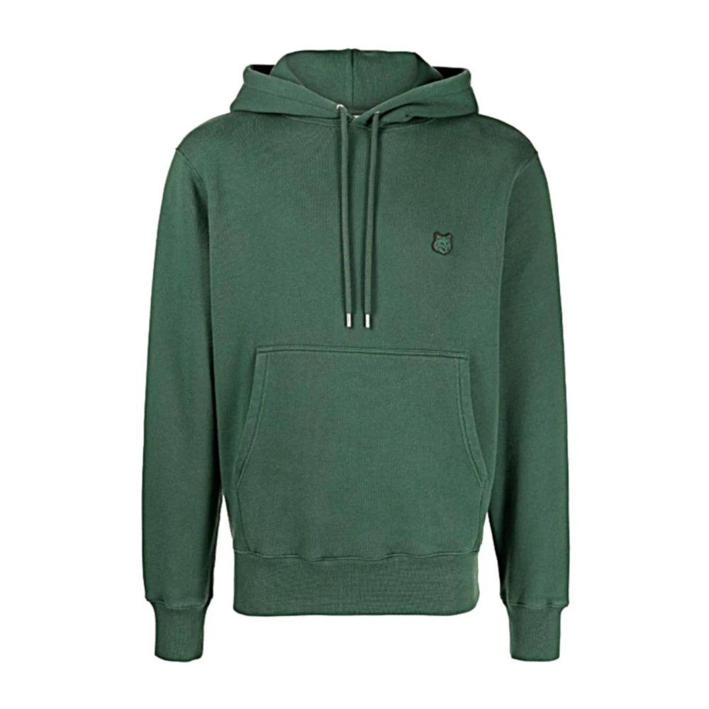 Maison Kitsuné Stijlvolle Sweatshirt voor Mannen Green Heren