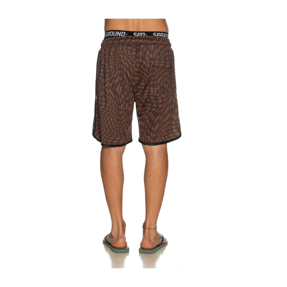Sprayground Trippy Henny Swim Shorts Multicolor Heren