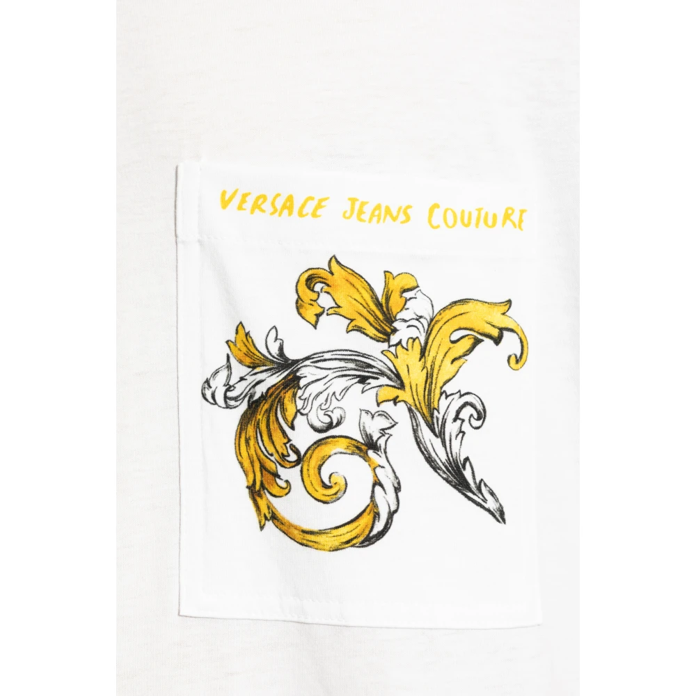 Versace Jeans Couture T-shirt met zak White Heren