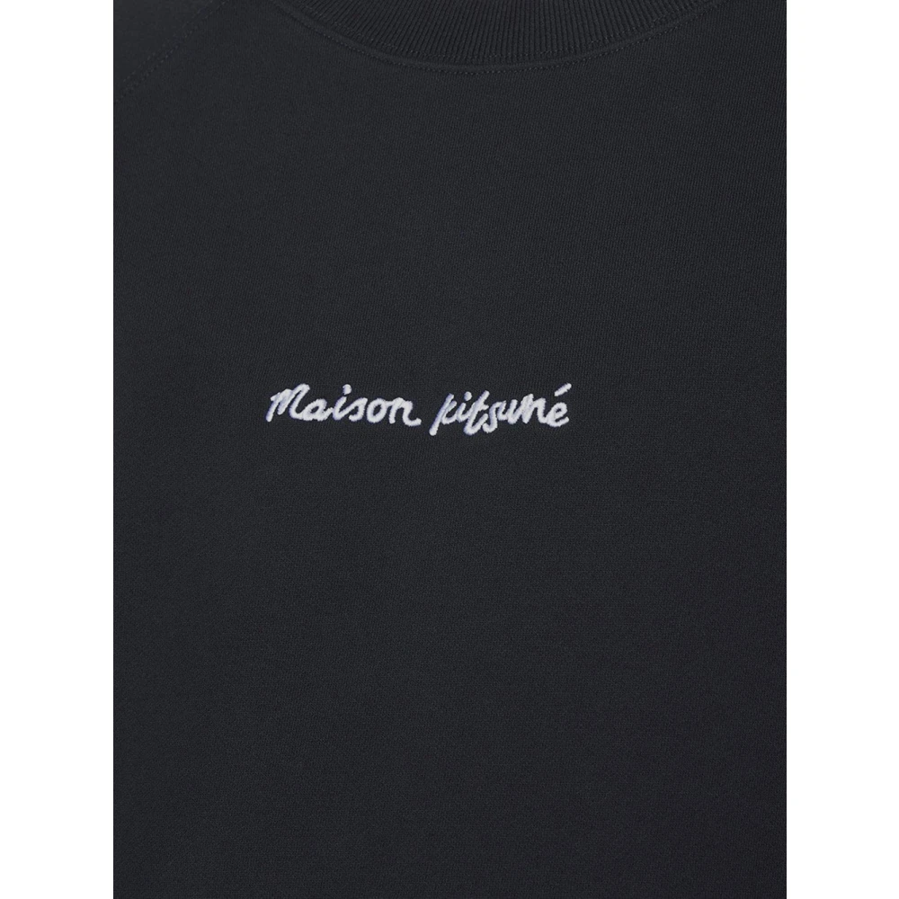Maison Kitsuné Heren Sweatshirt Mode Kleding Black Heren