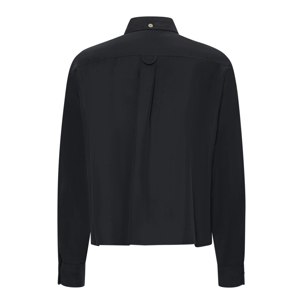 Alysi Zwarte Shirts voor Vrouwen Black Dames