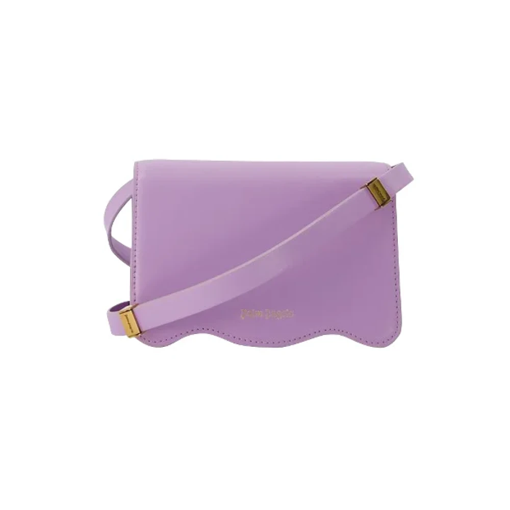 Palm Angels Leather shoulder-bags Purple Dames