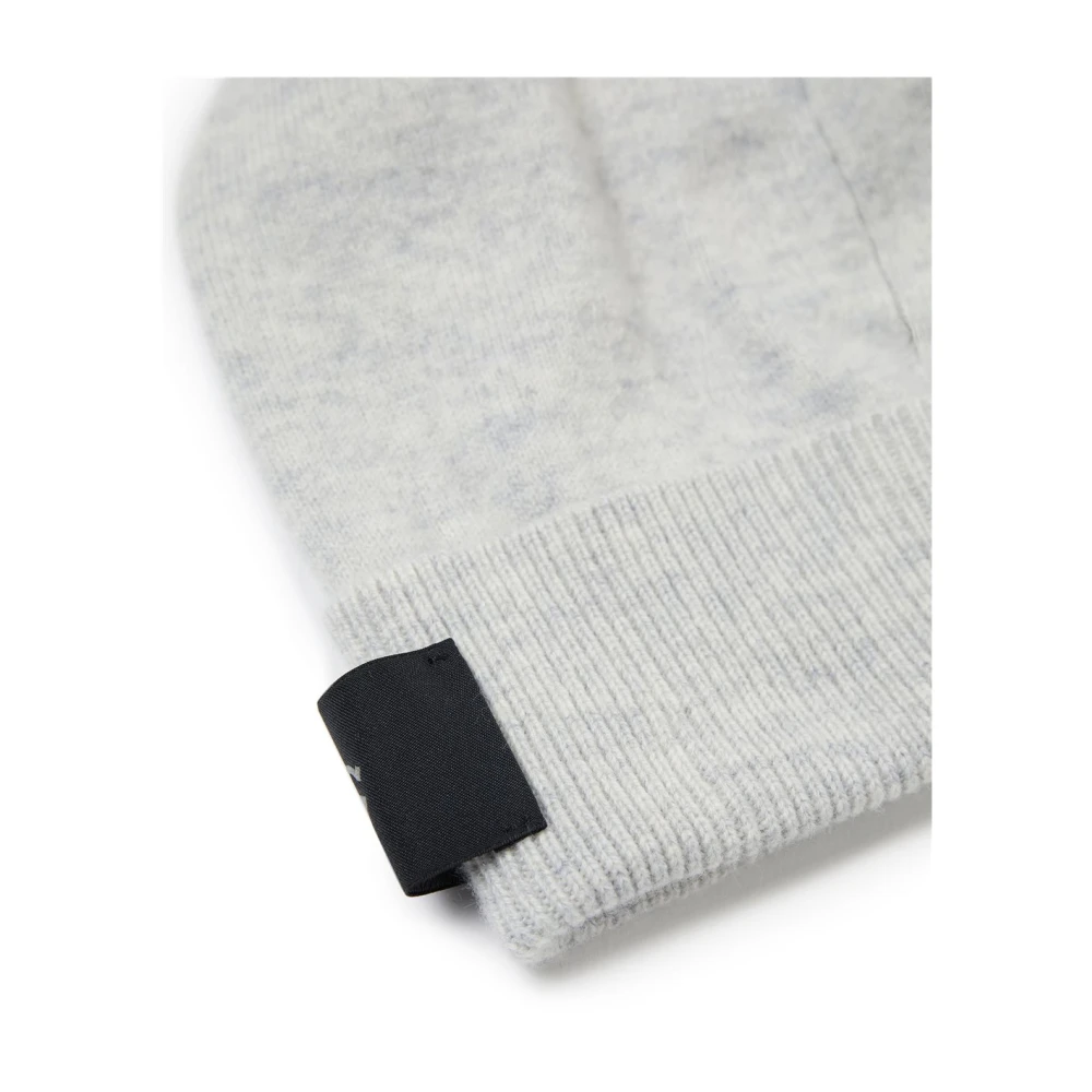 Iceberg Luxe Cashmere Beanie Muts Gray Dames