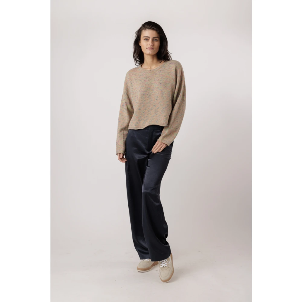 drykorn Kleurrijke Gebreide Trui Beige Dames