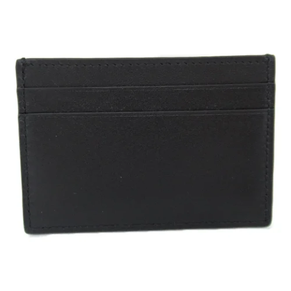 Loewe Pre-owned Leather wallets Black Dames
