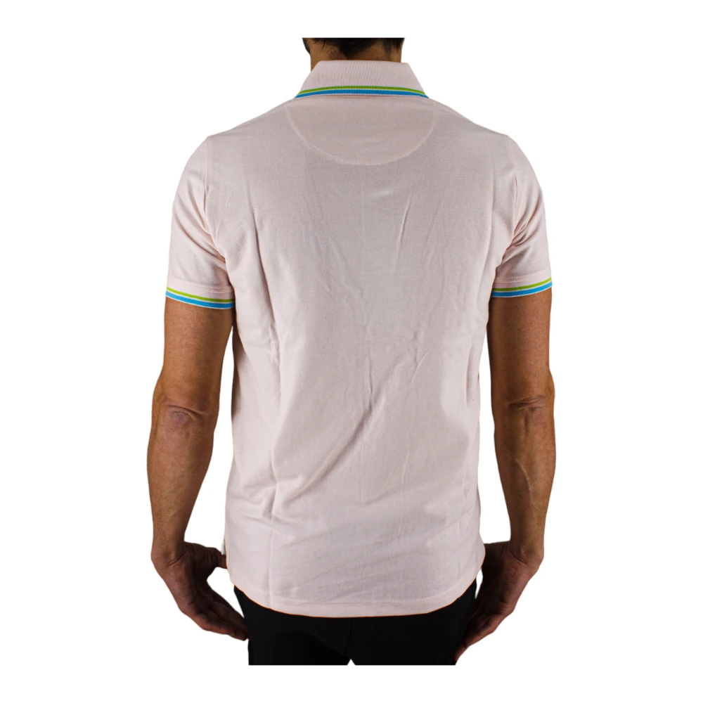 Cerruti 1881 Roze Polo Shirt Piqué Gebreid Pink Heren