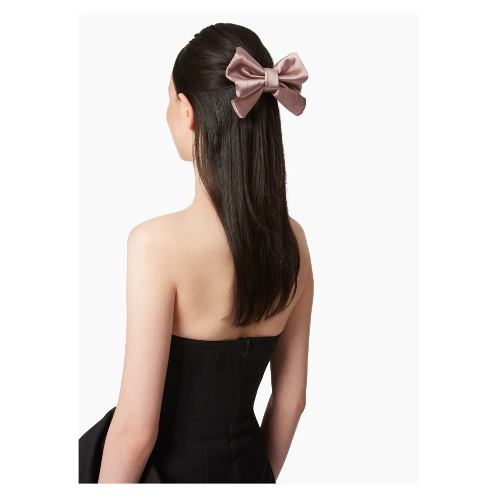 Nina Ricci Satijn Haarstrik Pink Dames