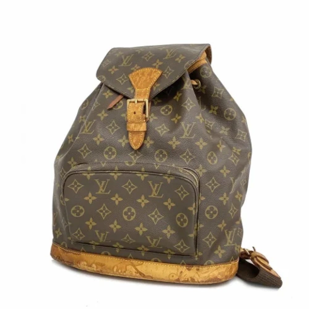 Louis Vuitton Vintage Pre-owned Fabric louis-vuitton-bags Brown Dames