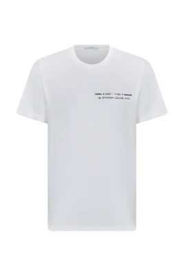 Bomullst-shirt med Archives-tryck