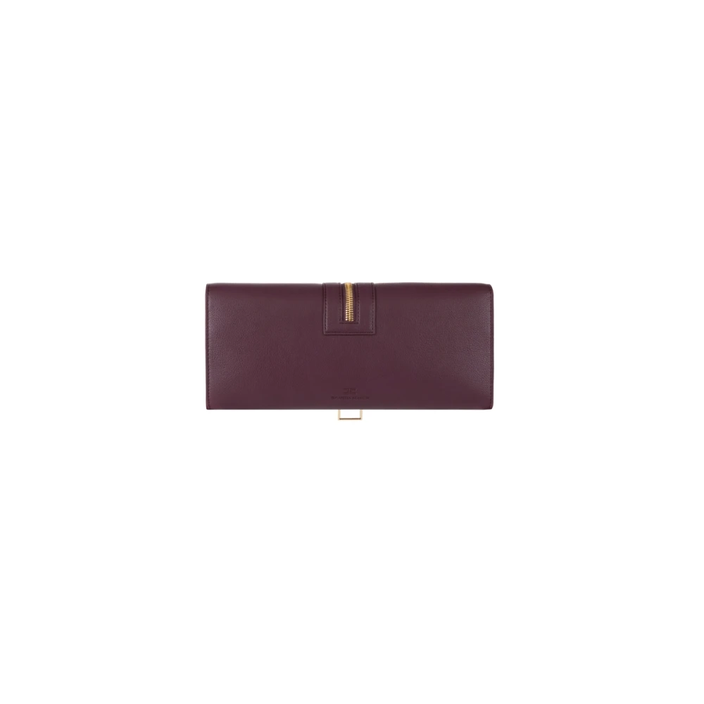 Elisabetta Franchi Stijlvolle Baguette Stijl Handtas Yellow Dames
