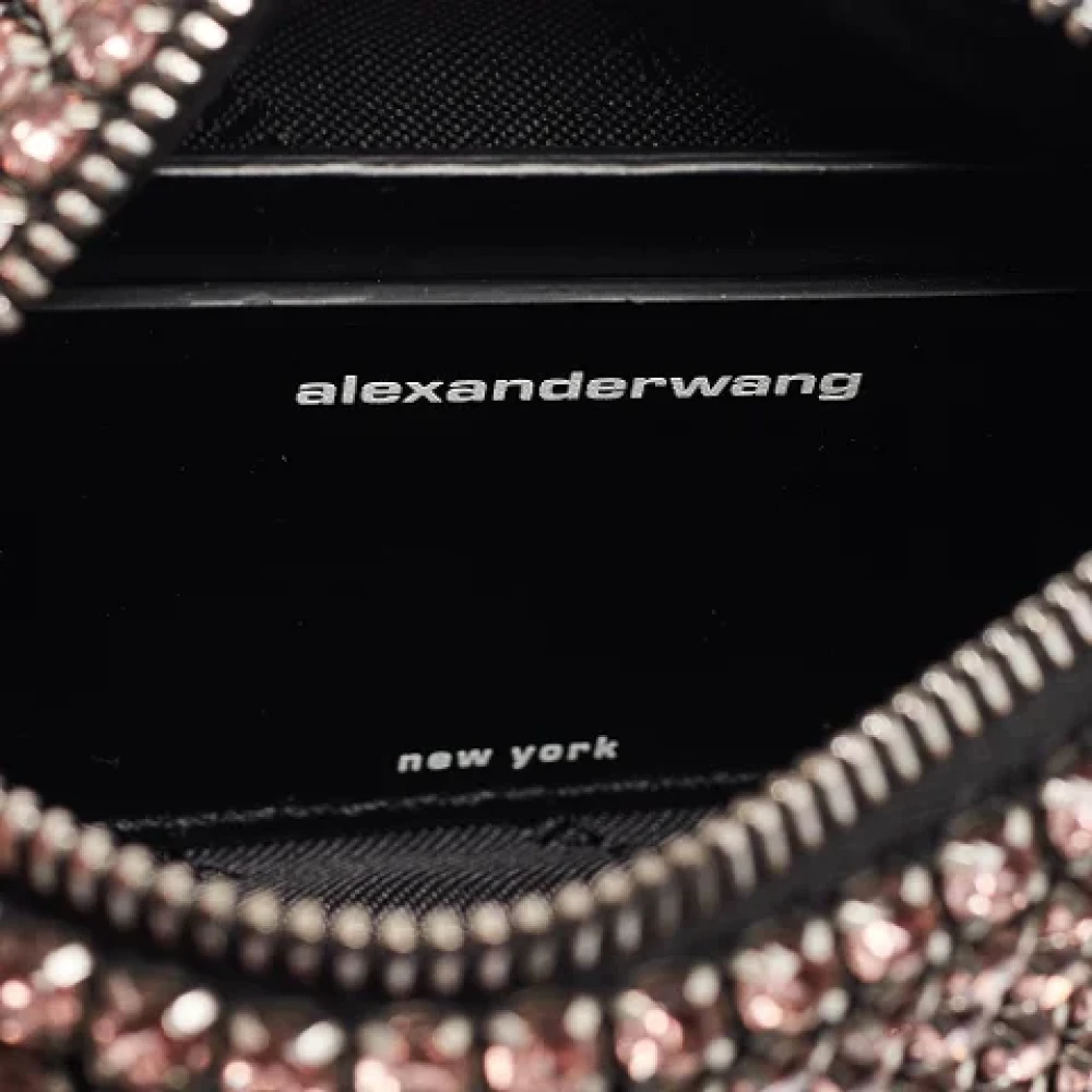 Alexander Wang Pre-owned Leather clutches Pink Dames