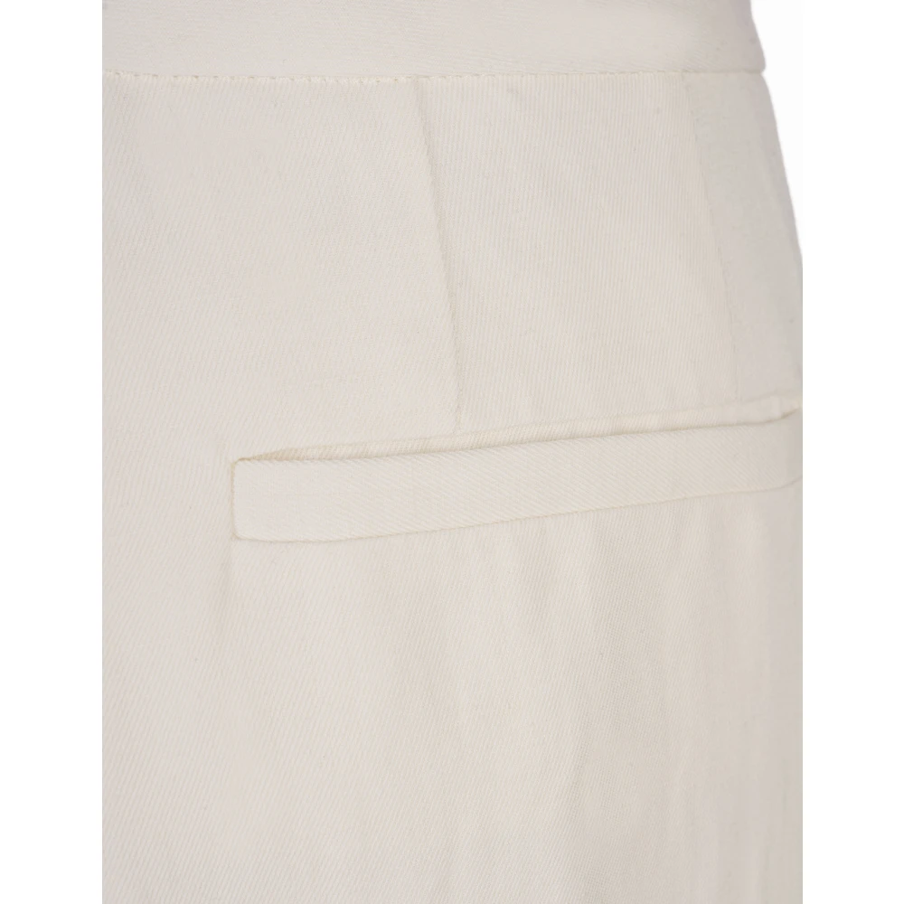 Fabiana Filippi Wide Trousers White Dames