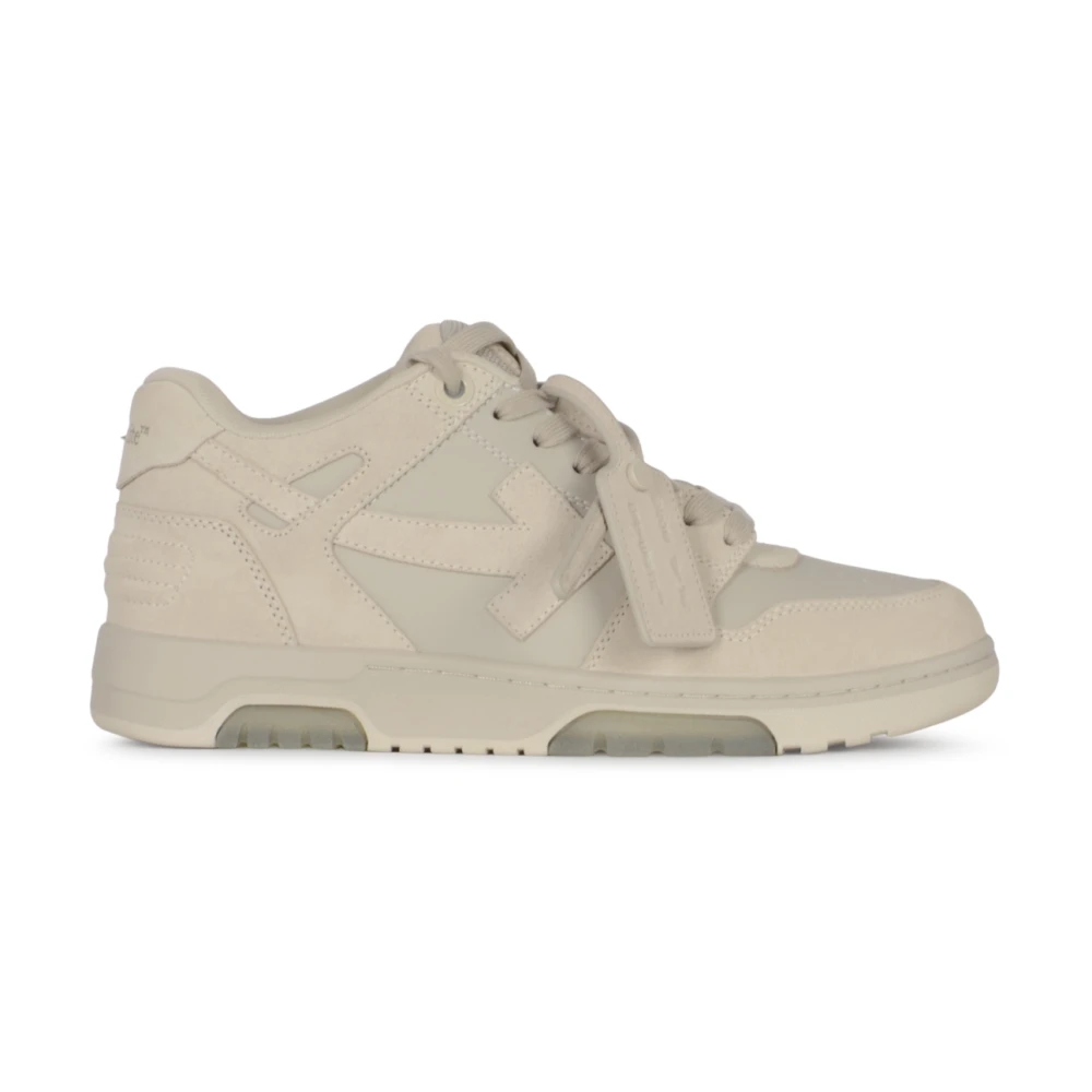 Off Out of Office Calf & Suede Heren Schoenen Beige