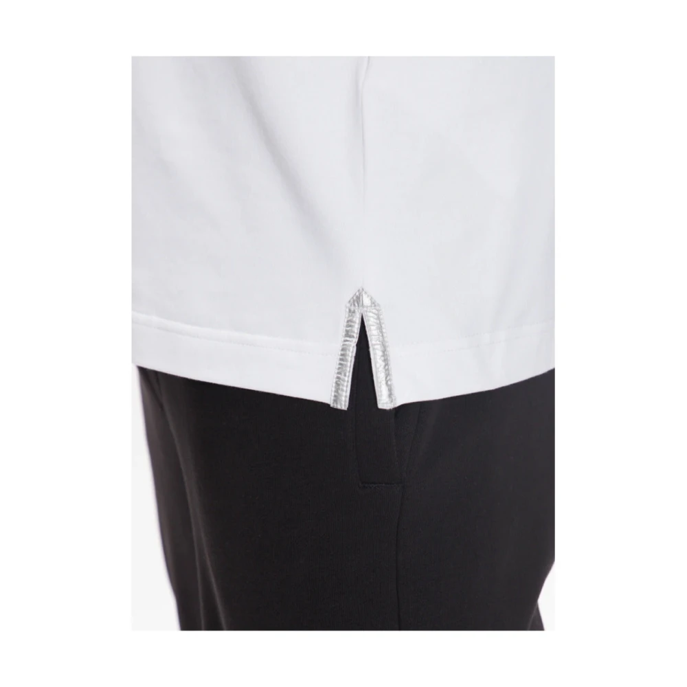 LA MARTINA Glitter Kraag Polo Jersey White Heren
