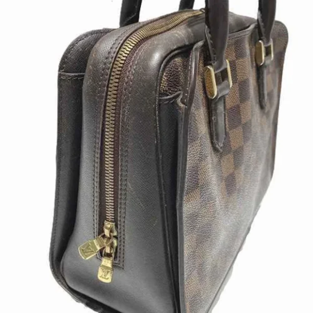 Louis Vuitton Vintage Pre-owned Fabric handbags Brown Dames