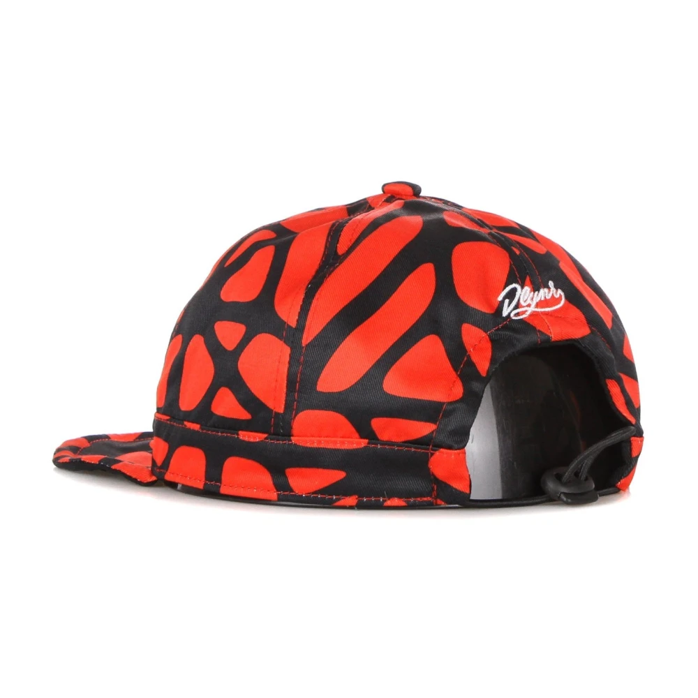 Dolly Noire Omkeerbare Camper Hoed Zwart Rood Black Heren