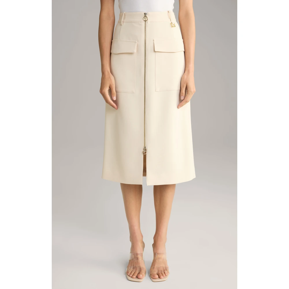 Joop! Beige Rok met Ritssluiting Beige Dames