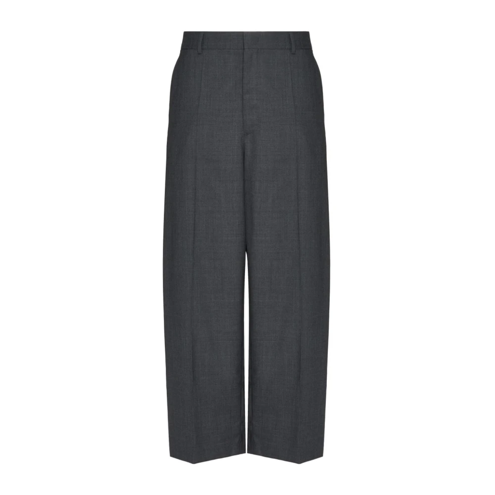 Valentino Garavani Grijze Stijlvolle Broek Gray Heren