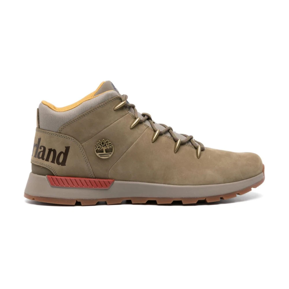Timberland Groene Chukka-laarzen van suède Green Heren