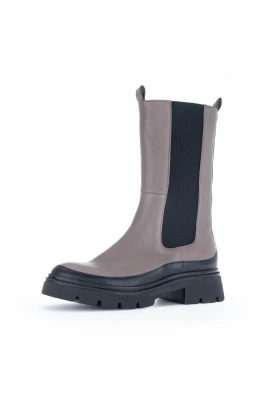Stilrena svarta Chelsea-boots i läder