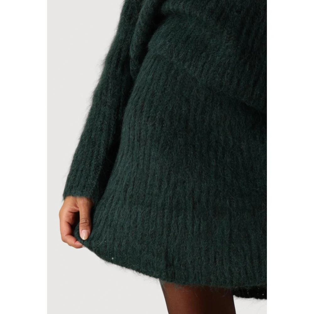 moss copenhagen Veelzijdige Antraciet Midirok Green Dames