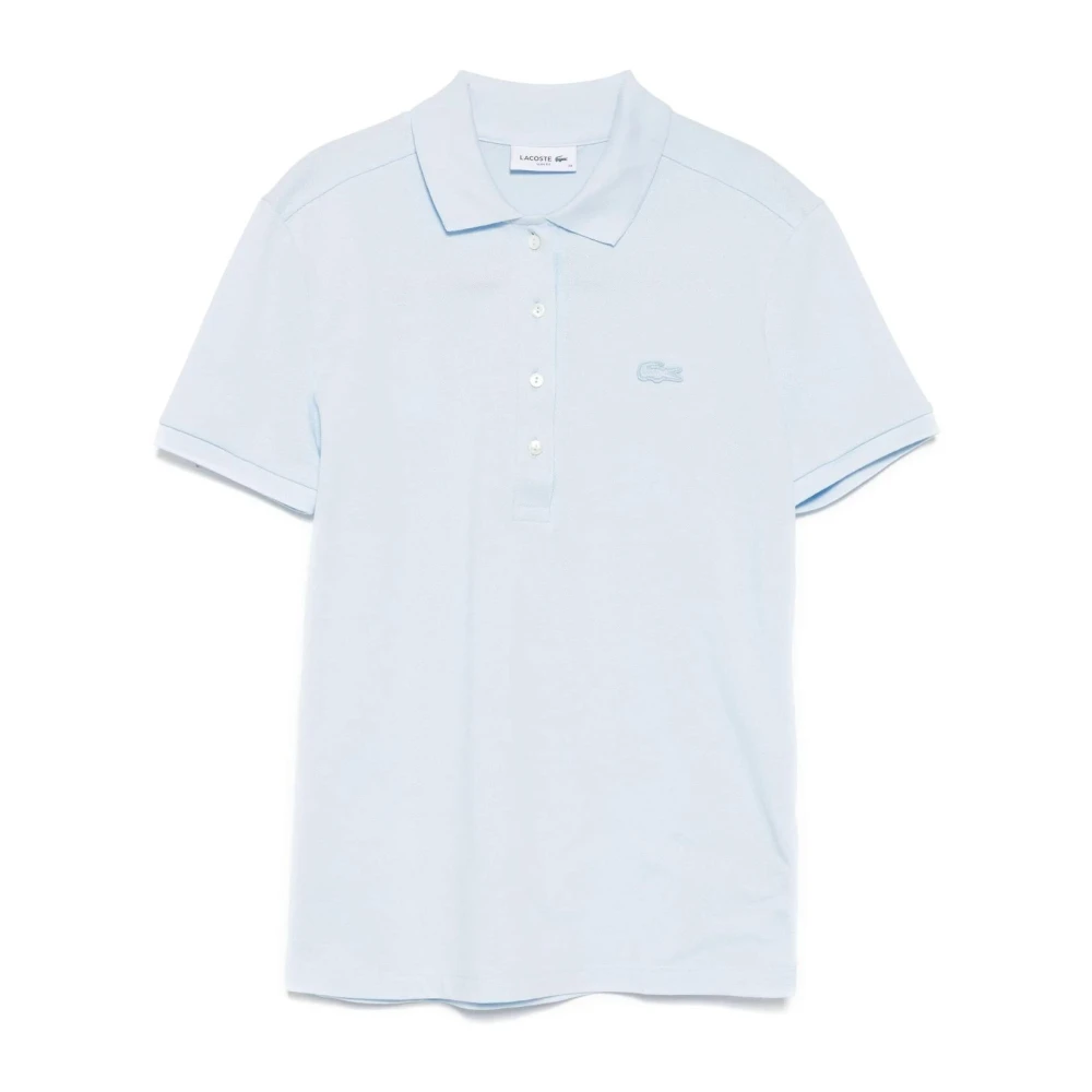 Lacoste Blå L.12.d Slim Fit Stretch Mini Piqué Polo