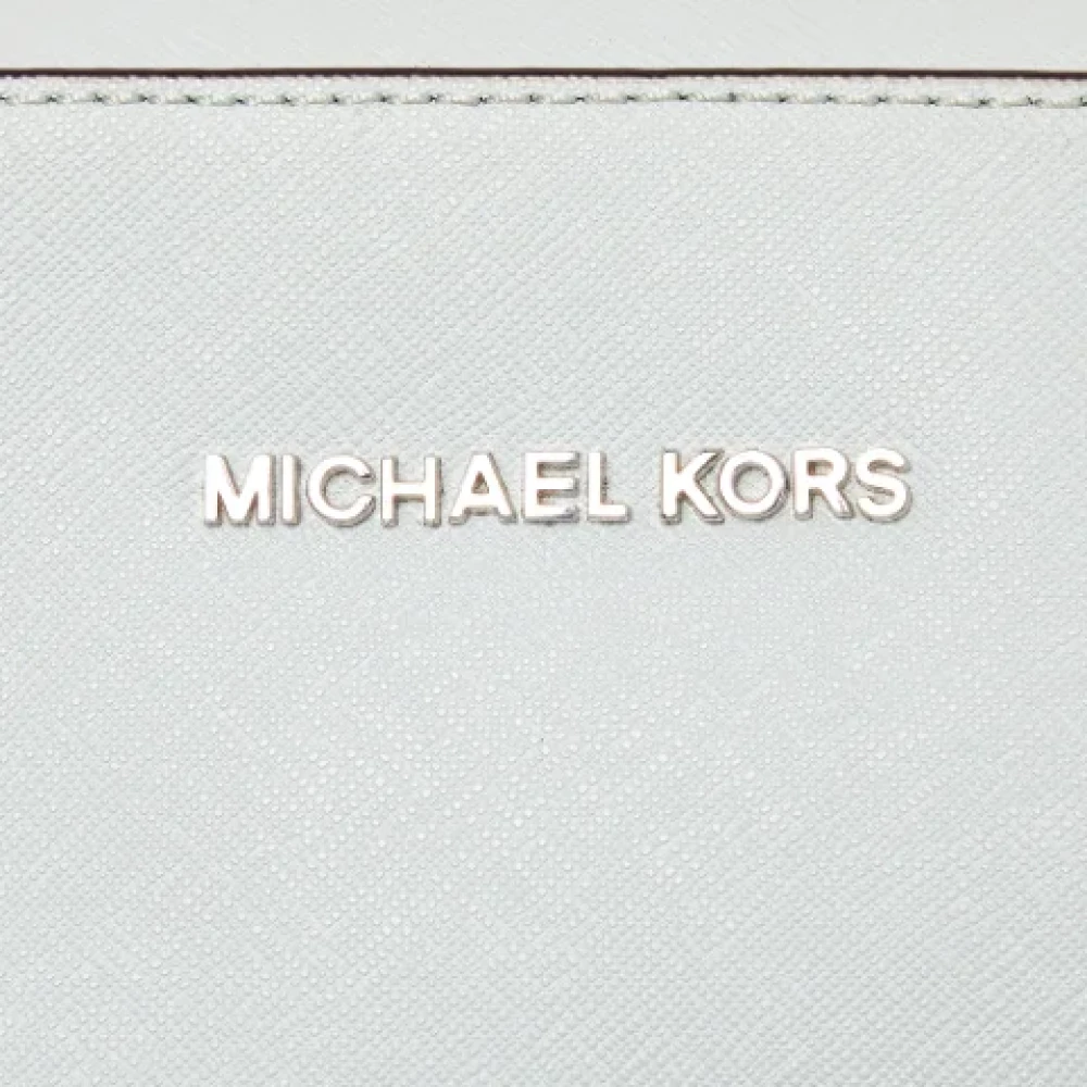 Michael Kors Pre-owned Leather shoulder-bags Green Dames