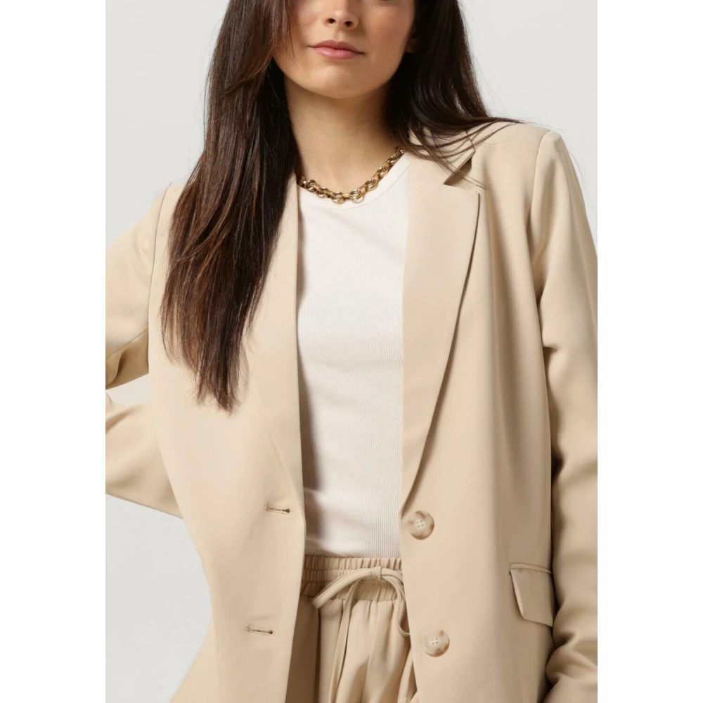 Nukus Elegante Margot Blazer Beige Dames