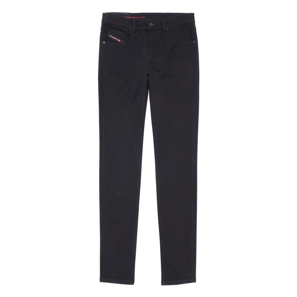 Diesel Men's Black Slim Fit Jeans, W31, Slim Denim Jeans