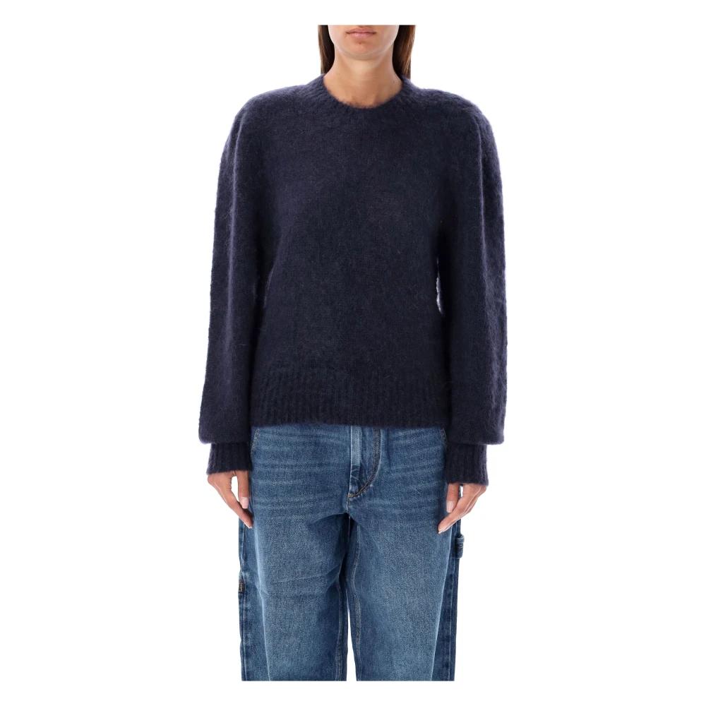 Isabel Marant Étoile Midnight Blue Gebreide Kleding Esmee Sweater Blue Dames