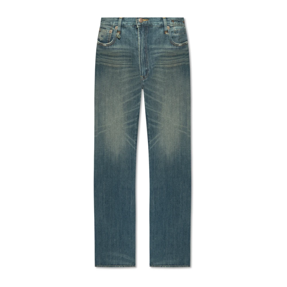 R13 Jeans met vintage-effect Blue Dames
