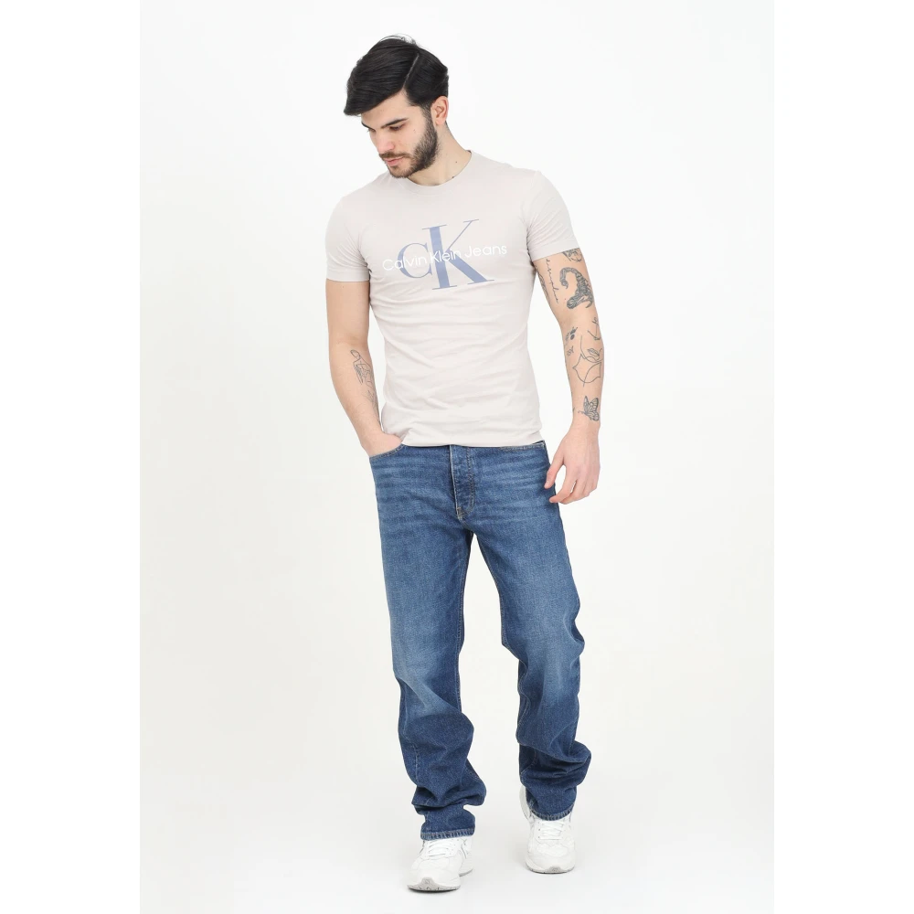 Calvin Klein Jeans Klassieke Denim Jeans voor Mannen Blue Heren