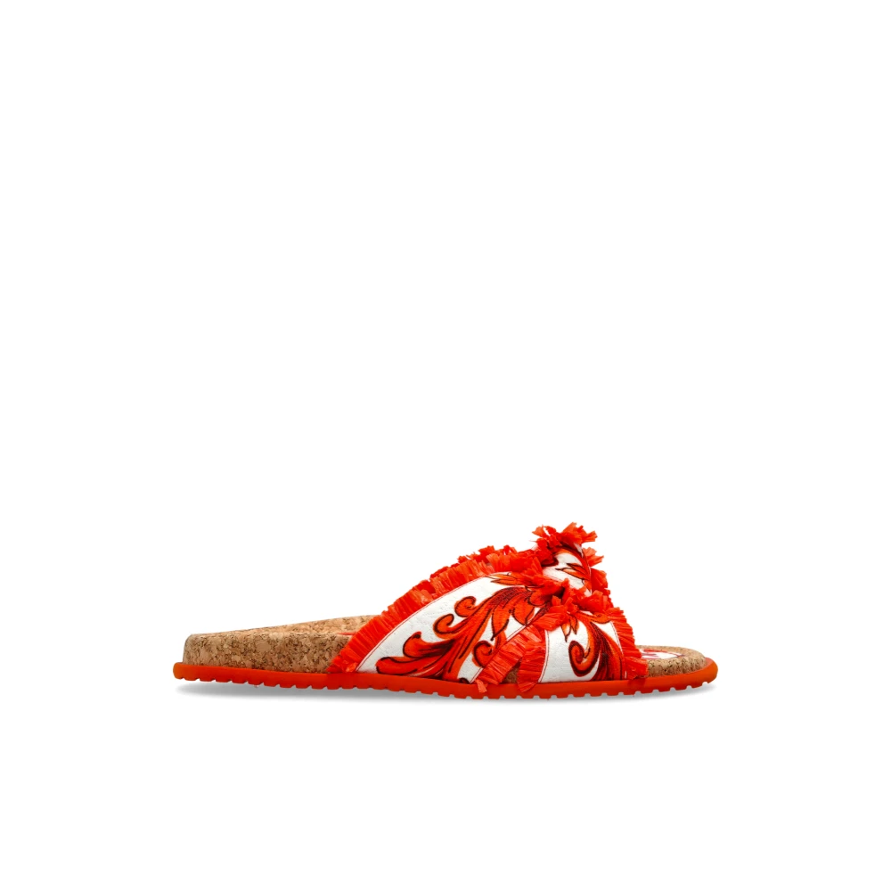 Dolce & Gabbana Donna Arancione Scarpe, 36 Eu, New,