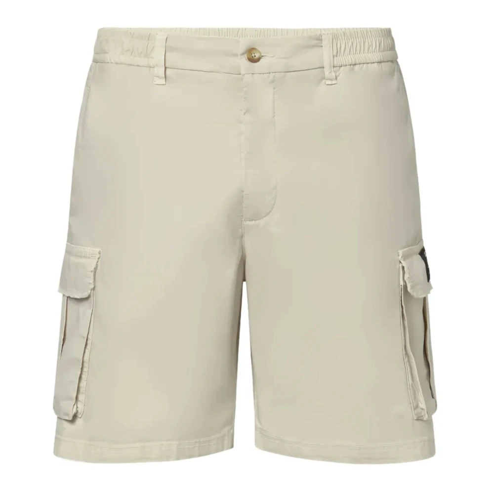 Ecoalf Mannelijk Beige Korte Broeken Heren, W30, Casual Shorts