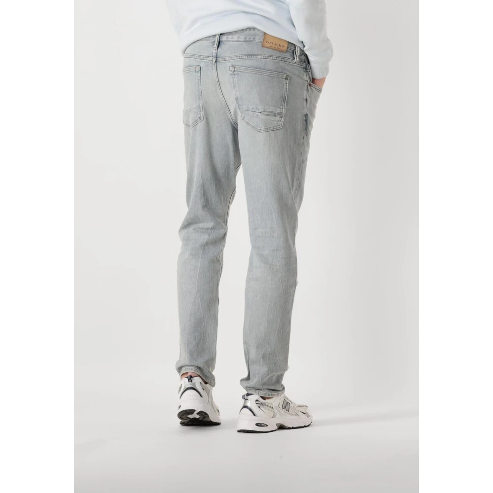 Cast Iron Indigo Regular Jeans voor Heren Blue Heren
