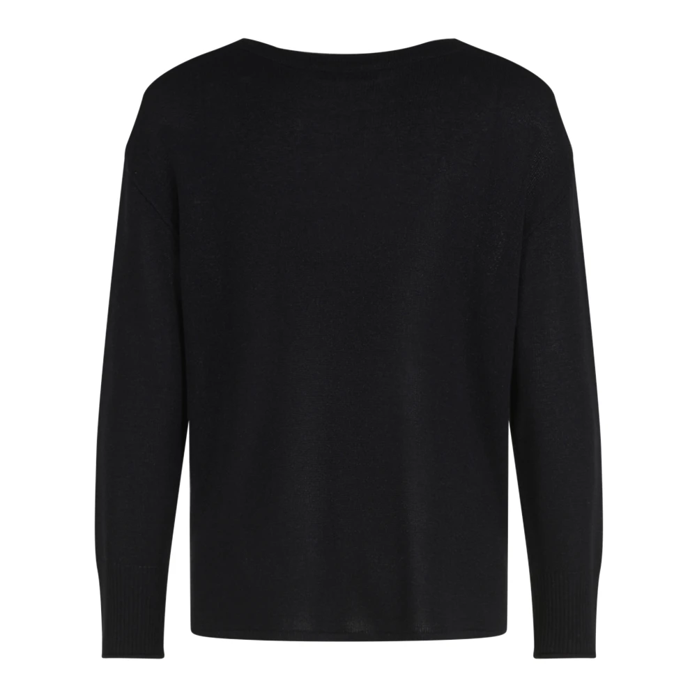 Betty Barclay Elegante Fijngebreide Trui met Strass Black Dames